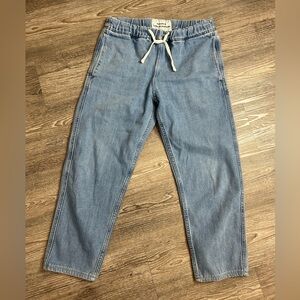 H&M Men’s Relaxed Fit Denim Jogger Pants – Light Wash – Size S